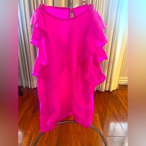 Amanda Uprichard pink blouse